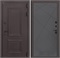 Входная дверь Полярис Термо Лайт №24 (Муар коричневый / Графит софт) для частного загородного дома и дачи 30654 - фото 140569