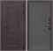 Входная дверь Полярис Термо Лайт №11 (Муар коричневый / Графит софт) для частного загородного дома и дачи 30655 - фото 140574