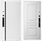 Входная дверь Урбан Лайн Белая с умным замком - ФЛ-243 Белый матовый для установки в квартиру 30700 - фото 140762