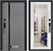 Входная дверь Piano Smart с умным замком - Зеркало Фацет Белый софт для установки в квартиру 30736 - фото 140978