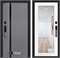 Входная дверь Piano Smart с умным замком - Зеркало 18 Белое дерево для установки в квартиру 30737 - фото 140992