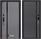 Входная дверь Piano Smart с умным замком - 22 Графит софт, черная вставка для установки в квартиру 30796 - фото 141818