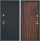 Входная дверь Гектор (Черный шелк / Дуб филадельфия коньяк) для установки в квартиру 18181 - фото 141980