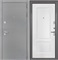 Входная дверь Брайтон Антрацит Грей / КВ-2 Белый матовый для установки в квартиру 19045 - фото 142123