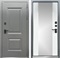 Входная дверь с терморазрывом Барьер 3К с зеркалом Максимум (Букле Графит / Белый матовый) для частного загородного дома и дачи 30841 - фото 142397