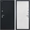 Входная дверь Греция ФЛ-326М (Чёрный шелк / Мэджик шифон белый) для установки в квартиру 30872 - фото 142598