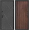 Входная дверь Профит Black (Гранит Лава / Дуб филадельфия коньяк) для установки в квартиру 20236 - фото 142933
