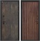 Входная дверь Профит Black (Тиковое дерево / Дуб филадельфия коньяк) для установки в квартиру 31019 - фото 143605