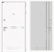 Входная дверь Лайн Вайт 10 (Шагрень белая / Белый рельеф софт) для установки в квартиру 31195 - фото 144891