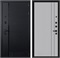 Входная дверь Пиано 10 (Чёрный кварц / Серый рельеф софт) для установки в квартиру 31216 - фото 144987