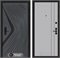 Входная дверь Леолаб 10 - Серый рельеф софт, черные молдинги для установки в квартиру 31241 - фото 145209