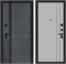 Входная дверь Эволаб 10 - Серый рельеф софт, черные молдинги для установки в квартиру 31246 - фото 145234