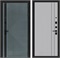 Входная дверь Кредор 10 - Серый рельеф софт, черные молдинги для установки в квартиру 31266 - фото 145415