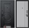 Входная дверь Гранд 10 (Альберо блэк / Серый рельеф софт) для установки в квартиру 31276 - фото 145519