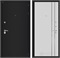 Входная дверь Классик 10 (Шагрень черная / Белый рельеф софт) для установки в квартиру 31315 - фото 145717