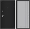 Входная дверь Классик 10 (Шагрень черная / Серый рельеф софт) для установки в квартиру 31316 - фото 145720