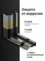 Входная дверь с терморазрывом SCANDIA со стеклопакетом для частного загородного дома и дачи 28790