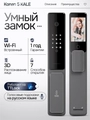 Входная дверь Пиано Смарт 2.0 с умным замком - зеркало Аркада Веллюто ферро с патиной для установки в квартиру 31897