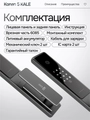 Входная дверь Пиано Смарт 2.0 с умным замком - зеркало Аркада Веллюто ферро с патиной для установки в квартиру 31897