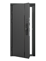 Входная дверь Урбан Блэк с умным замком - Марсель Шоколад для установки в квартиру 32265