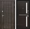 Входная металлическая дверь Лабиринт Сканди 2 (Дарк Грей / Венге)