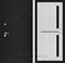 Входная металлическая дверь Лабиринт Классик 2 (Шагрень черная / Сандал белый)