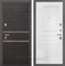 Входная металлическая дверь Интекрон Неаполь ФЛ-243-М (Лен Сильвер / Белый матовый)