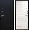 Входная металлическая дверь Аргус Люкс ПРО Джулия-2 (Чёрный шелк / Белый жемчуг)