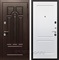 Входная металлическая дверь Армада Эврика 3К ФЛ-117 (Венге / Белый софт)