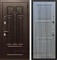 Входная металлическая дверь Армада Эврика 3К ФЛ-1 (Венге / Сандал серый)