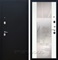 Входная дверь Армада Престиж СБ-16 с зеркалом (Чёрный муар / Ясень белый) - фото 46914