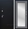 Входная дверь Армада Престиж с зеркалом Пастораль (Чёрный муар / Графит софт) - фото 46951