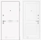 Входная металлическая дверь Лабиринт Line White 11 (Шагрень белая / Белый софт)