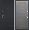 Входная металлическая дверь Интекрон Греция ФЛ-243-М (Чёрный шелк / Дуб вуд графит)