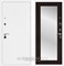 Входная дверь Триумф 3К с зеркалом Оптима (Белая шагрень / Венге) - фото 51375