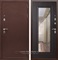 Входная дверь Триумф 3К с зеркалом ФЛЗ-120 (Медный антик / Венге) - фото 52195