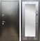 Входная дверь Триумф 3К с зеркалом Оптима (Антик серебро / Сандал серый) - фото 53053