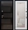 Входная дверь Армада Тесла с зеркалом Пастораль (Венге / Белый ясень) - фото 54638