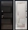 Входная дверь Армада Тесла с зеркалом Пастораль (Венге / Сандал белый) - фото 54666