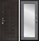 Входная металлическая дверь Армада Сенатор Cisa с Зеркалом Пастораль (Венге / Графит софт)