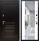 Входная дверь Армада Люксор с зеркалом СБ-16 (Венге / Белый матовый) - фото 55289