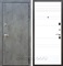 Входная дверь Армада Нова ФЛ-14 (Бетон тёмный / Белый матовый) - фото 56193