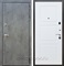 Входная дверь Армада Нова ФЛ-3 (Бетон тёмный / Белый матовый) - фото 56224