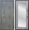 Входная дверь Армада Нова зеркало Пастораль (Бетон тёмный / Бетон тёмный) - фото 56330