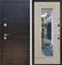 Входная дверь Армада Аккорд зеркало ФЛЗ-120 (Венге / Дуб беленый) - фото 57407