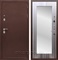 Входная дверь Армада Престиж сталь 3 мм зеркало Пастораль (Медный антик / Сандал серый) - фото 59828