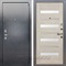Входная стальная дверь Лекс 3 Барк Сицилио (Серый букле / Ясень кремовый) панель №48