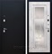 Входная дверь Армада Престиж с зеркалом ФЛЗ-120 (Чёрный муар / Бетон светлый) - фото 62466