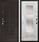 Входная металлическая дверь Армада Сенатор Cisa с зеркалом ФЛЗ-120 (Венге / Бетон светлый)