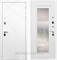 Входная дверь Армада Лофт с зеркалом ФЛЗ-120 (Белый матовый / Белый матовый) - фото 63107